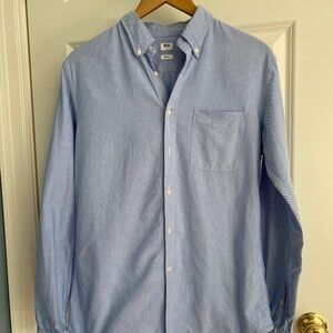 Uniqlo blue Slim Fit button-up